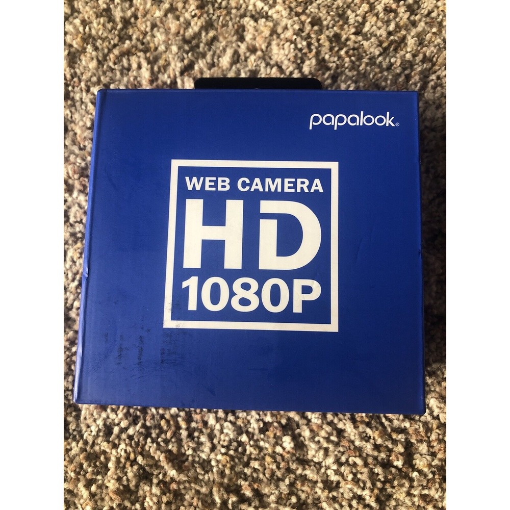 PAPALOOK‎ AF925 Full HD Autofocus Webcam Noise Reduction USB Mic Camera Video